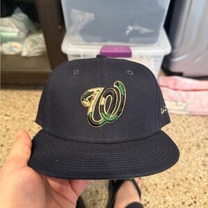Washington Nationals New Era Camouflage Fitted Cap
